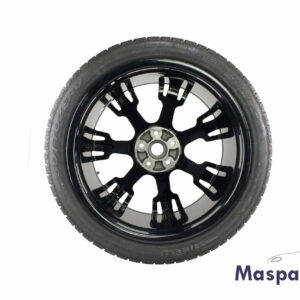 Maserati GT, GC, QP V wheel set (winter) Neptune Glossy Black 82329705 82329805