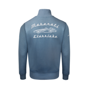 Masparts_Kleding008 Maserati Classiche Zip Sweatshirt-blue 920003300